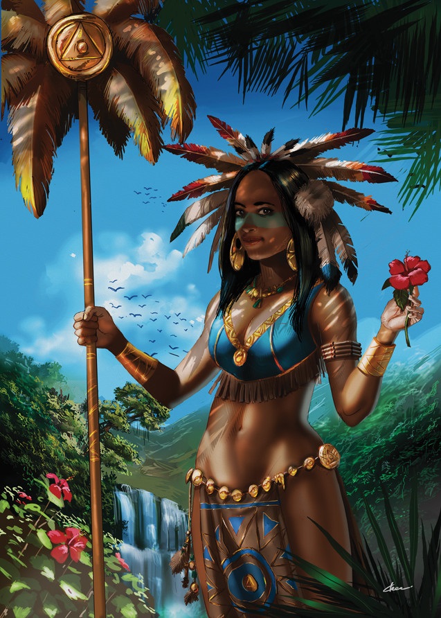 Anacaona was the last princess of the Caribbean and protector of the Taino people.
