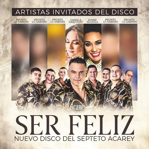 Septeto Acarey is a Peruvian group of traditional Son fused with modern melodies, formed in Lima - Peru by its musical director and bassist Reynier Perez, who has been living in Peru since 2005.