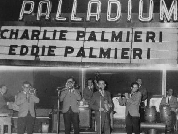 Charlie and Eddi Palmieri at the Palladium Ballroom