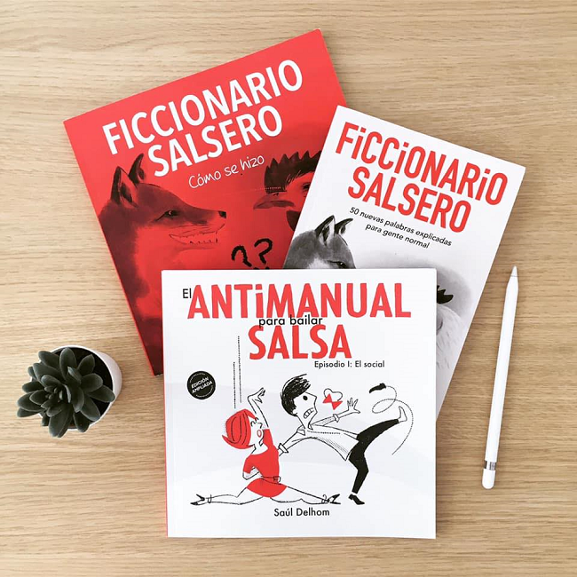 Ficcionario Salsero and El Antimanual de la Salsa by Saúl Delhom