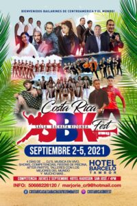 Flyers - Costa Rica Salsa Bachata and Kizomba Fest 2021