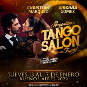 Argentina Tango Salon Festival 2022 Flyer