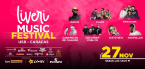 Liveri Music Festival flyer